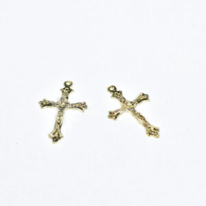 CRISTO DE METAL #152<span> - </span>DORADO, 4CM